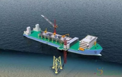 SDARI设计14500吨多功能海上风电工程船签约